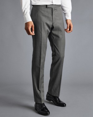 Charcoal Charles Tyrwhitt Morning Suit Pants | WDAHSU-687