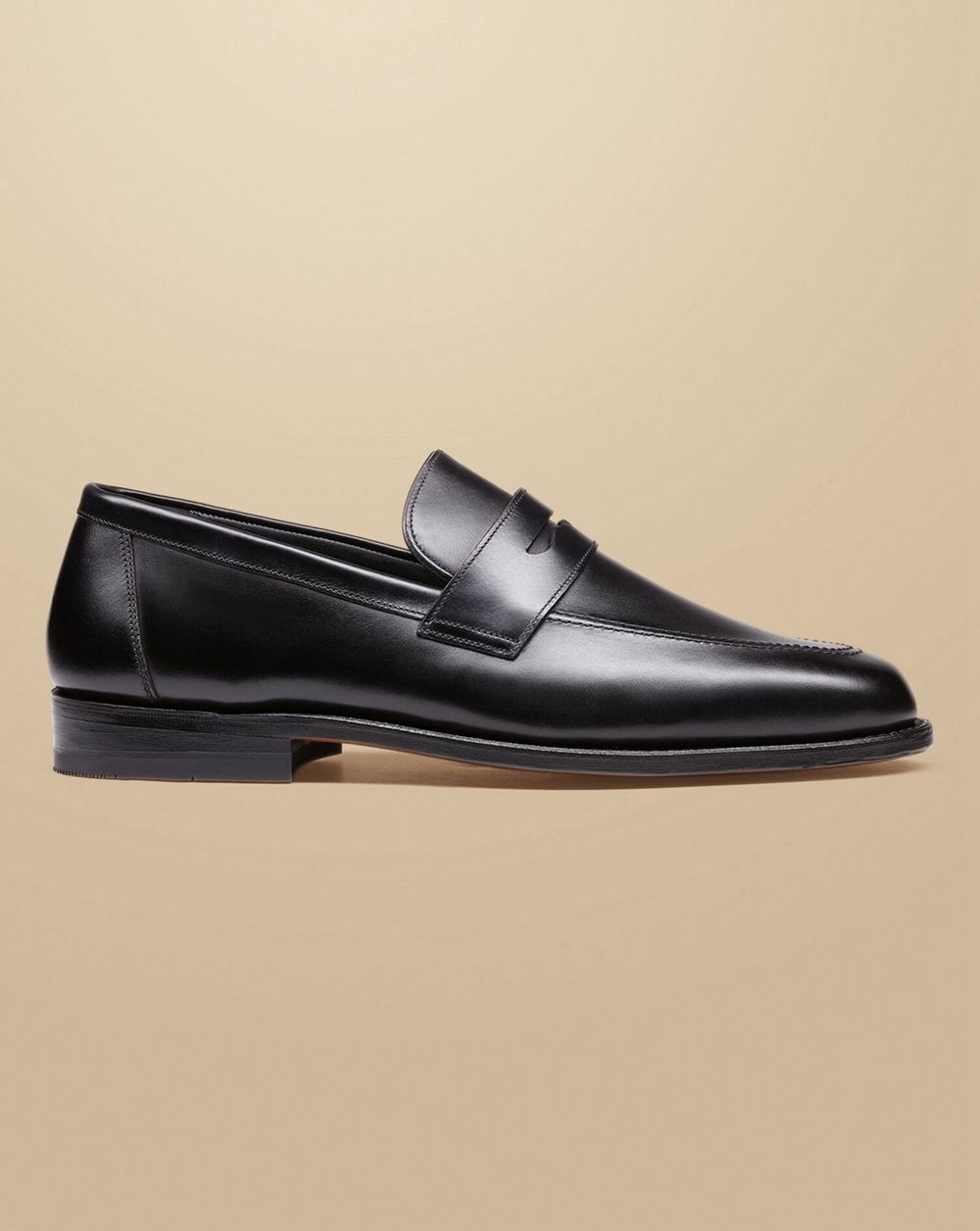 Black Charles Tyrwhitt Saddle Loafers | OUWDJG-985