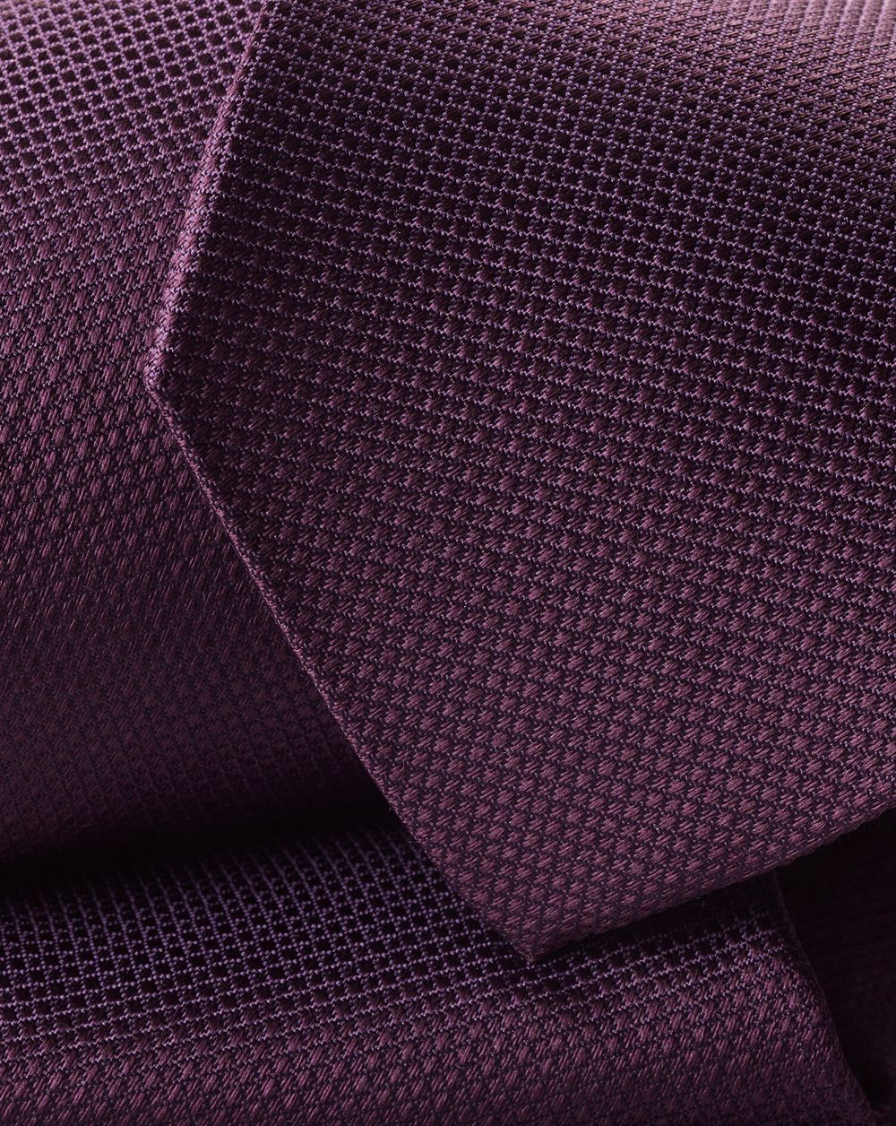 Blackberry Purple Charles Tyrwhitt Silk Tie | NSTVHR-617