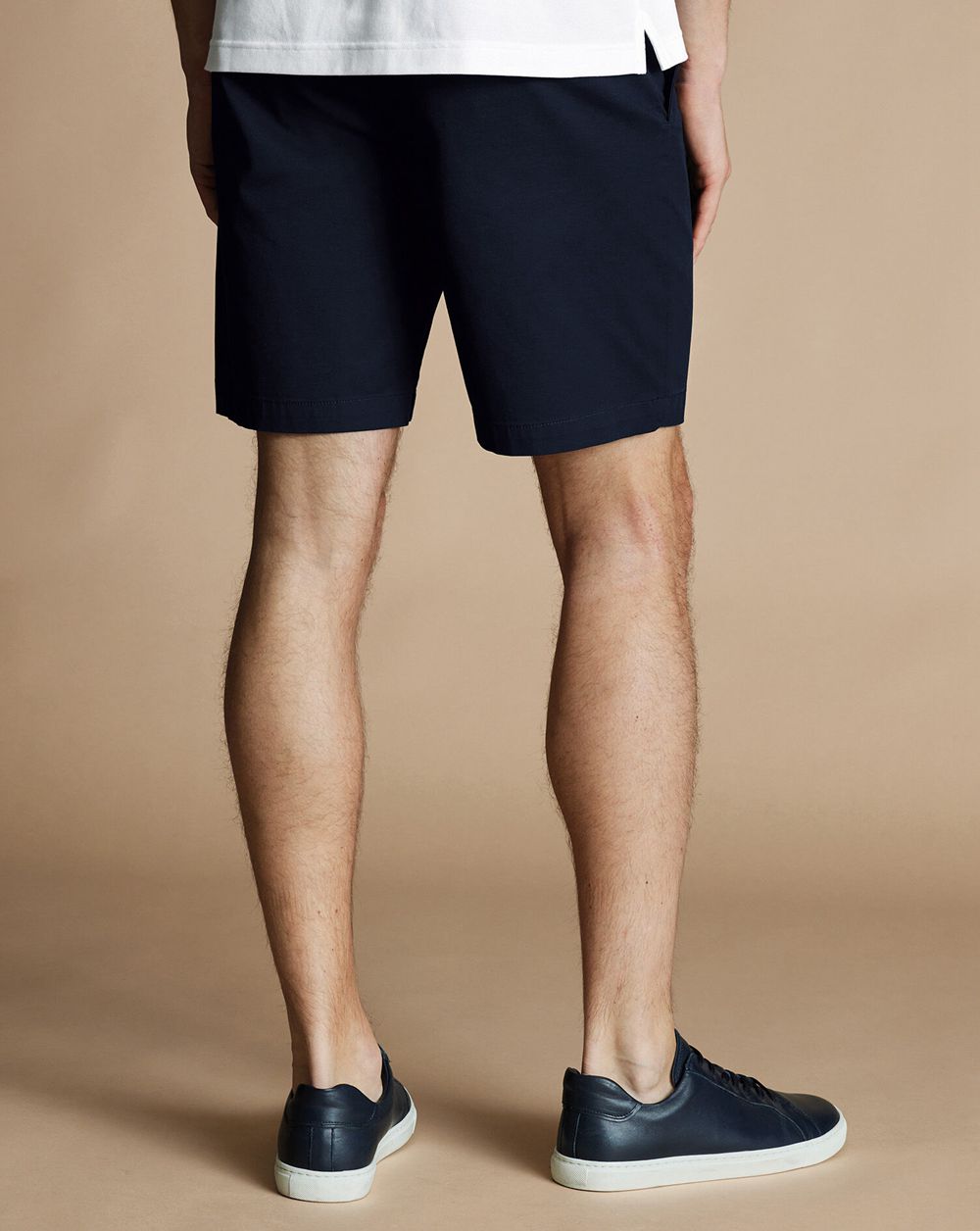 Dark Navy Charles Tyrwhitt Cotton Shorts | IVGDUQ-710