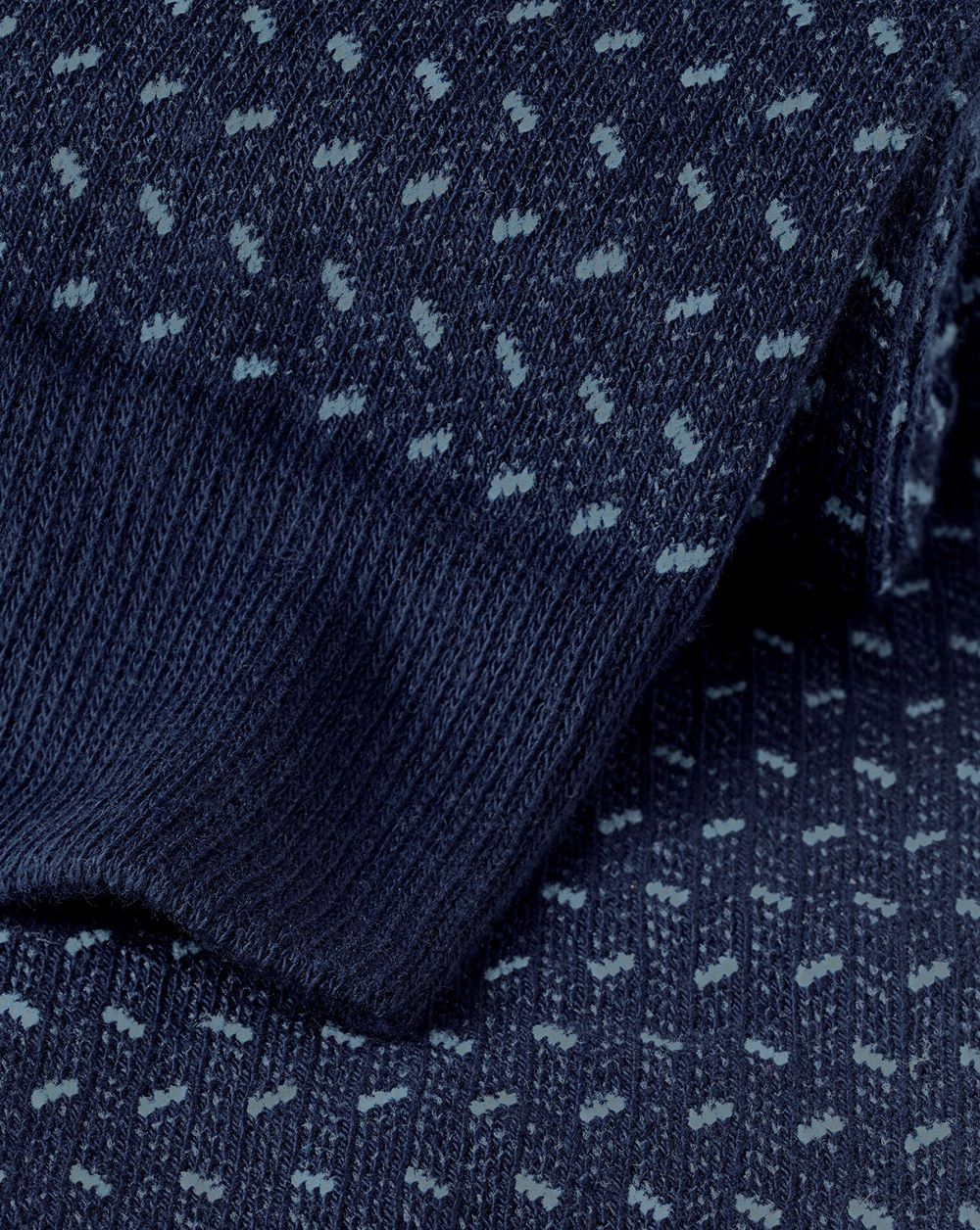 Denim Blue Charles Tyrwhitt Mini Herringbone Socks | GNFKAU-708