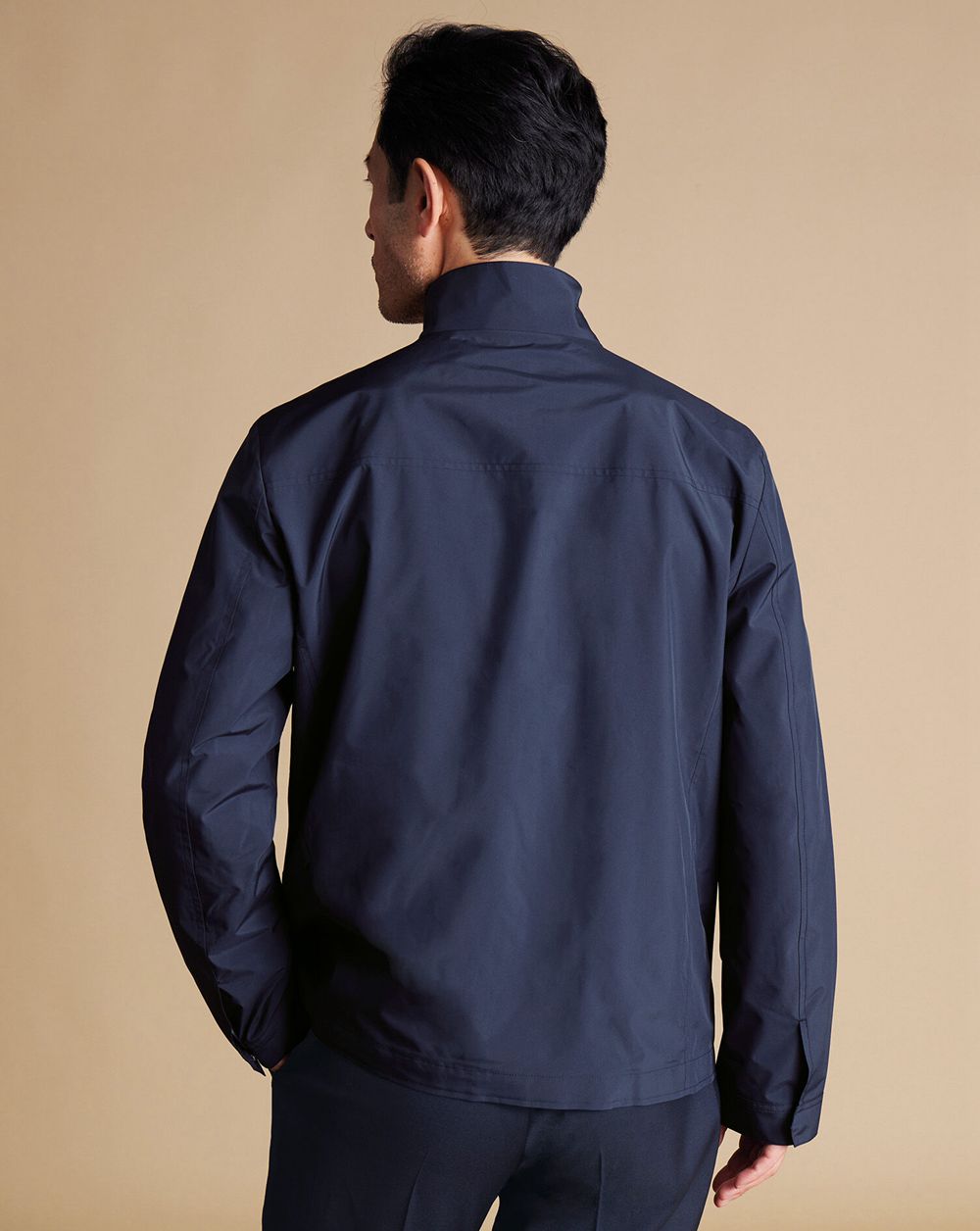 Denim Blue Charles Tyrwhitt Windbreaker | GDXWMT-951