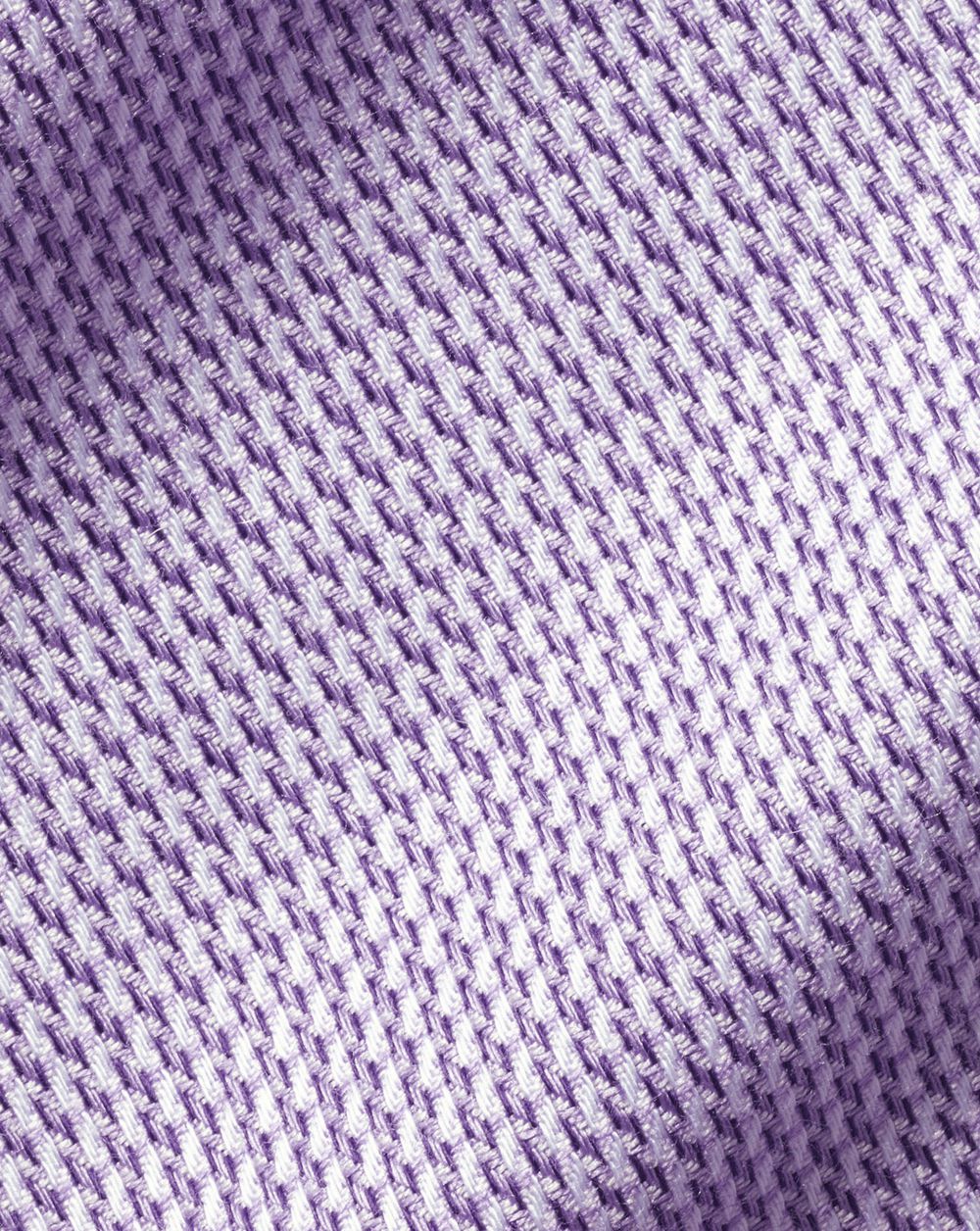 Lilac Purple Charles Tyrwhitt Spread Collar Non-Iron Mayfair Weave Shirt | WXHYRT-293