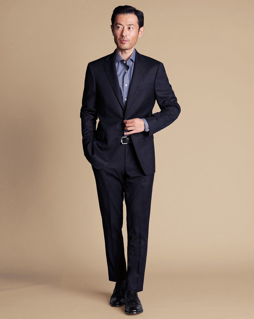 Navy Charles Tyrwhitt Italian Suit Jacket | RUWOTG-924