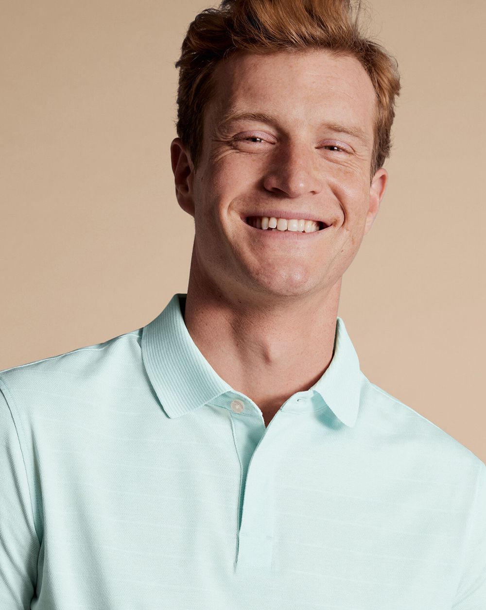 Pale Teal Green Charles Tyrwhitt Tyrwhitt Cool Polo | EYFHQV-326