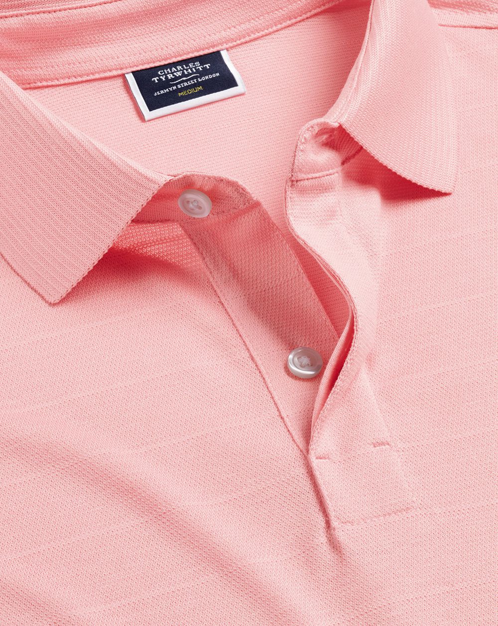 Pink Charles Tyrwhitt Tyrwhitt Cool Polo | JVOXDW-809