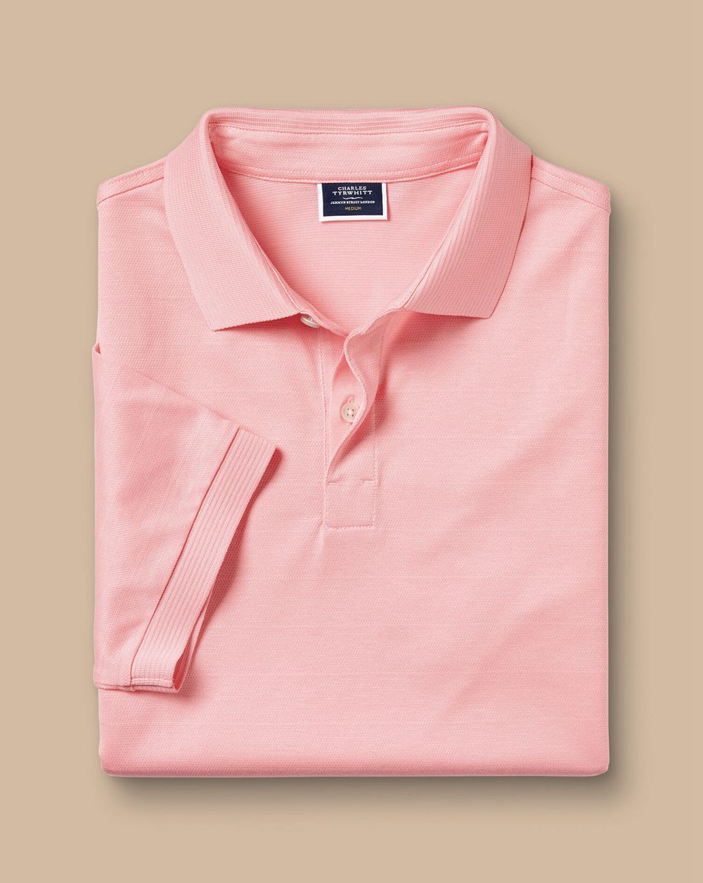 Pink Charles Tyrwhitt Tyrwhitt Cool Polo | JVOXDW-809