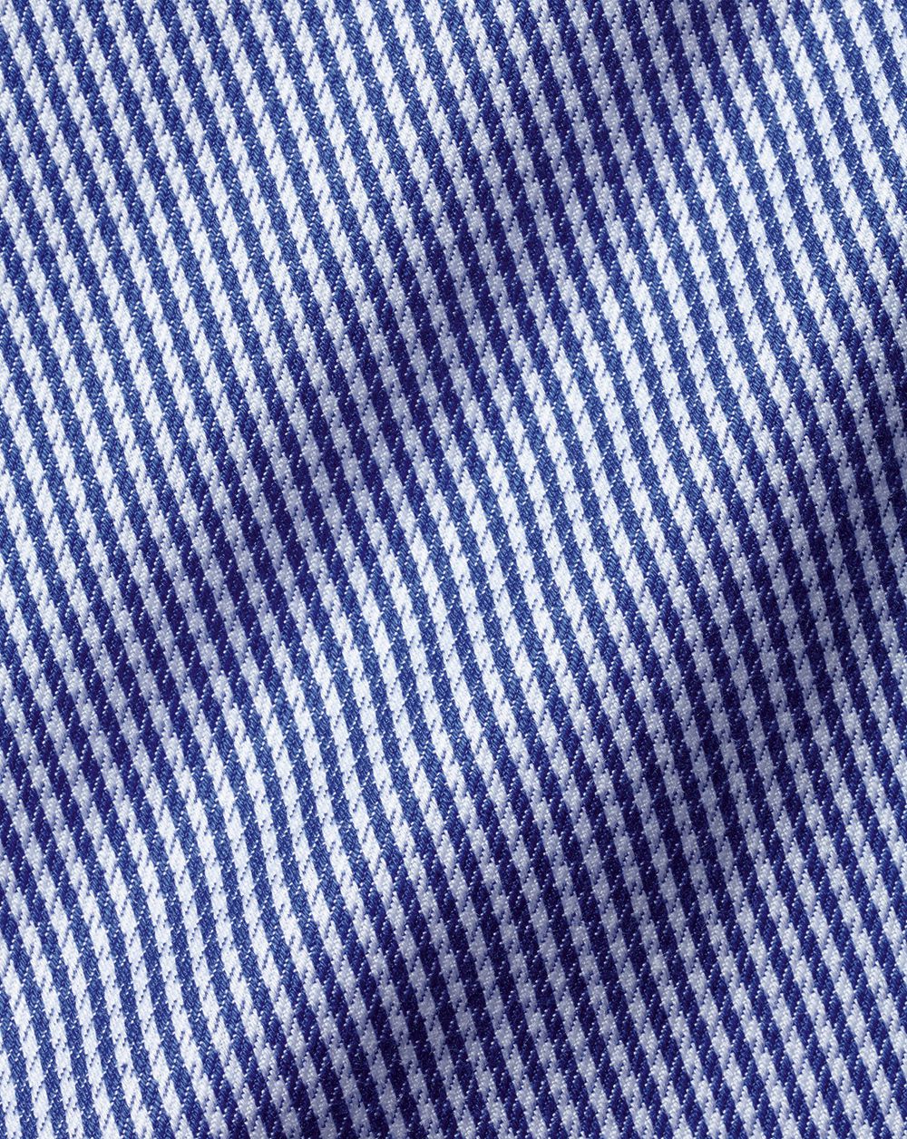 Royal Blue Charles Tyrwhitt Non-Iron Puppytooth Shirt | MOGWSI-265