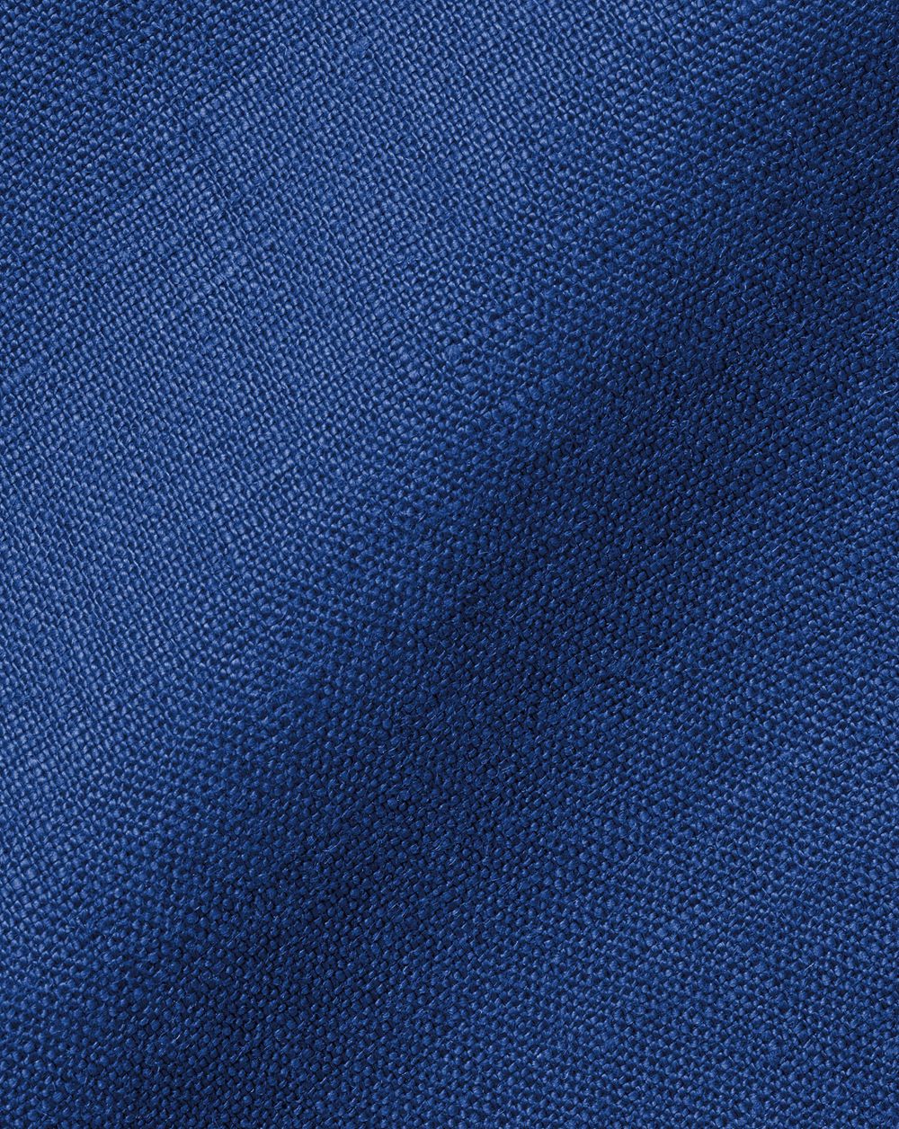 Royal Blue Charles Tyrwhitt Pure Linen Shirt | MNCKAP-921