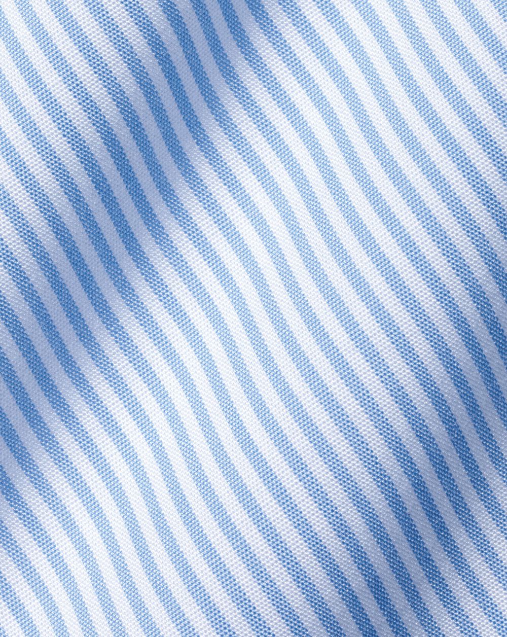 Sky Blue Charles Tyrwhitt Non-Iron Bengal Stripe Shirt | CPTGIN-328