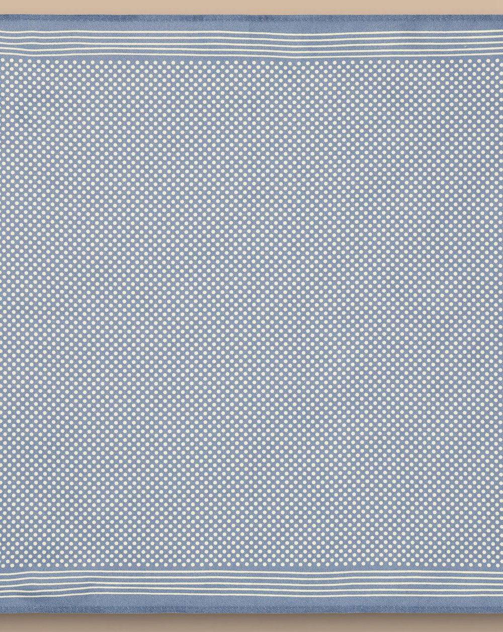 Sky Blue Charles Tyrwhitt Spot Print Silk Pocket Square | GNWHAX-498