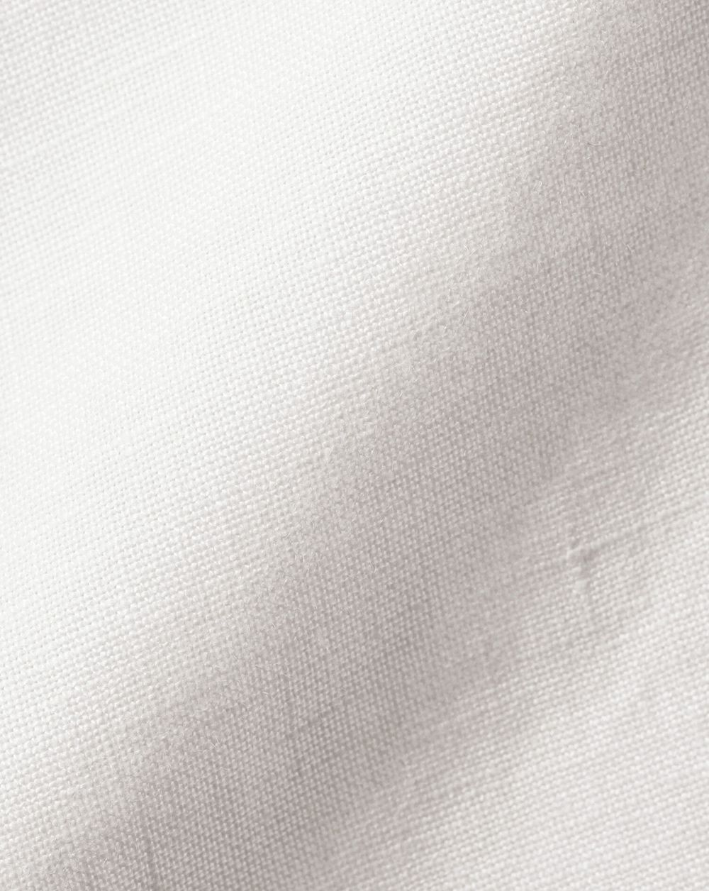 White Charles Tyrwhitt Pure Linen Shirt | BQASNK-240